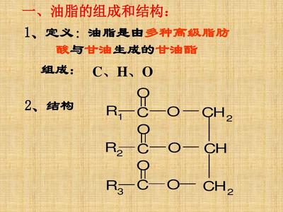 2018年學習油脂PPT教材課件
