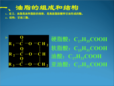 化學:4.1《油脂》課件(新人教版選修5).ppt